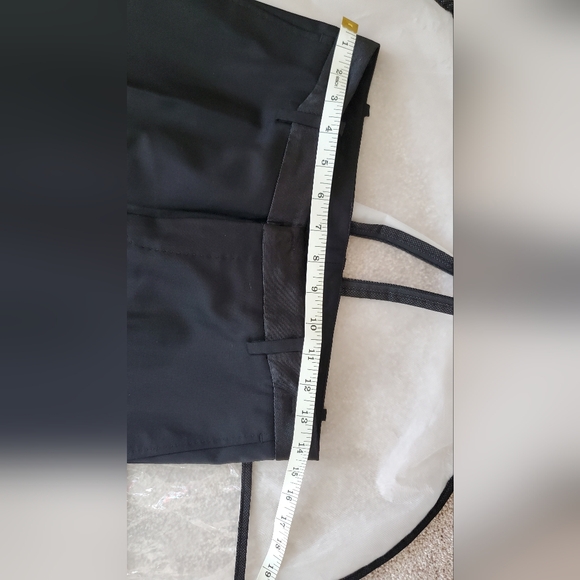 Suistudio/SuitSupply Robin Trousers 4 Black Lightweight Wool - Picture 4 of 10